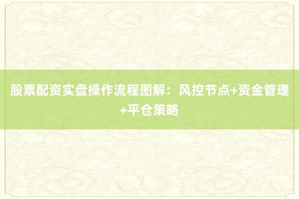 股票配资实盘操作流程图解：风控节点+资金管理+平仓策略